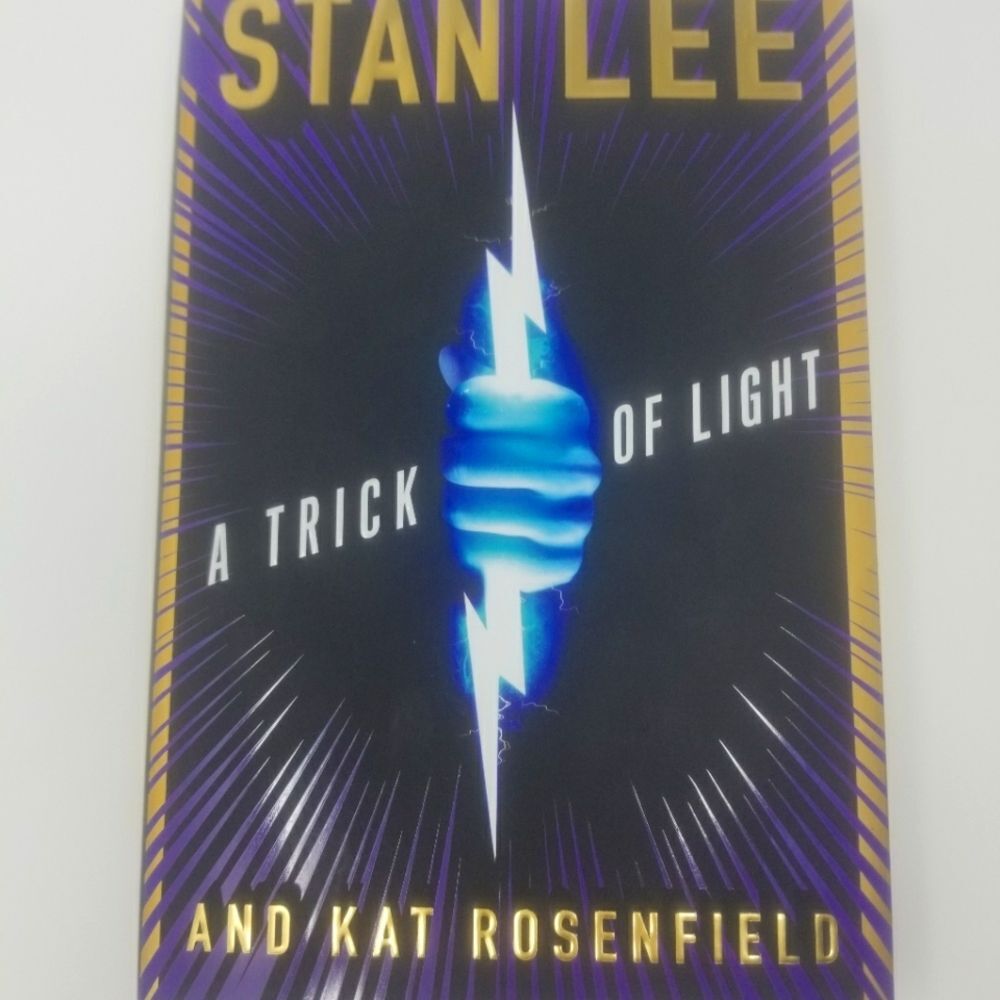 A Trick of Light by Stan Lee with Press Release Science Fiction Novel